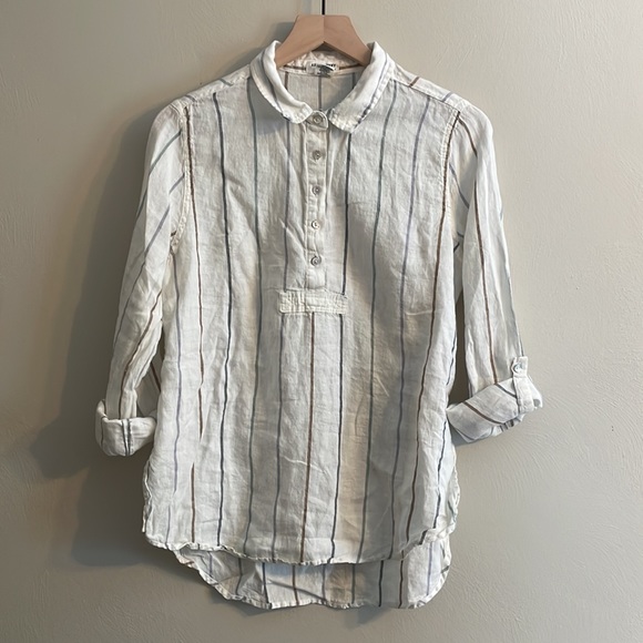 Artisan Ny Tops - Artisan NY 100% Linen Top